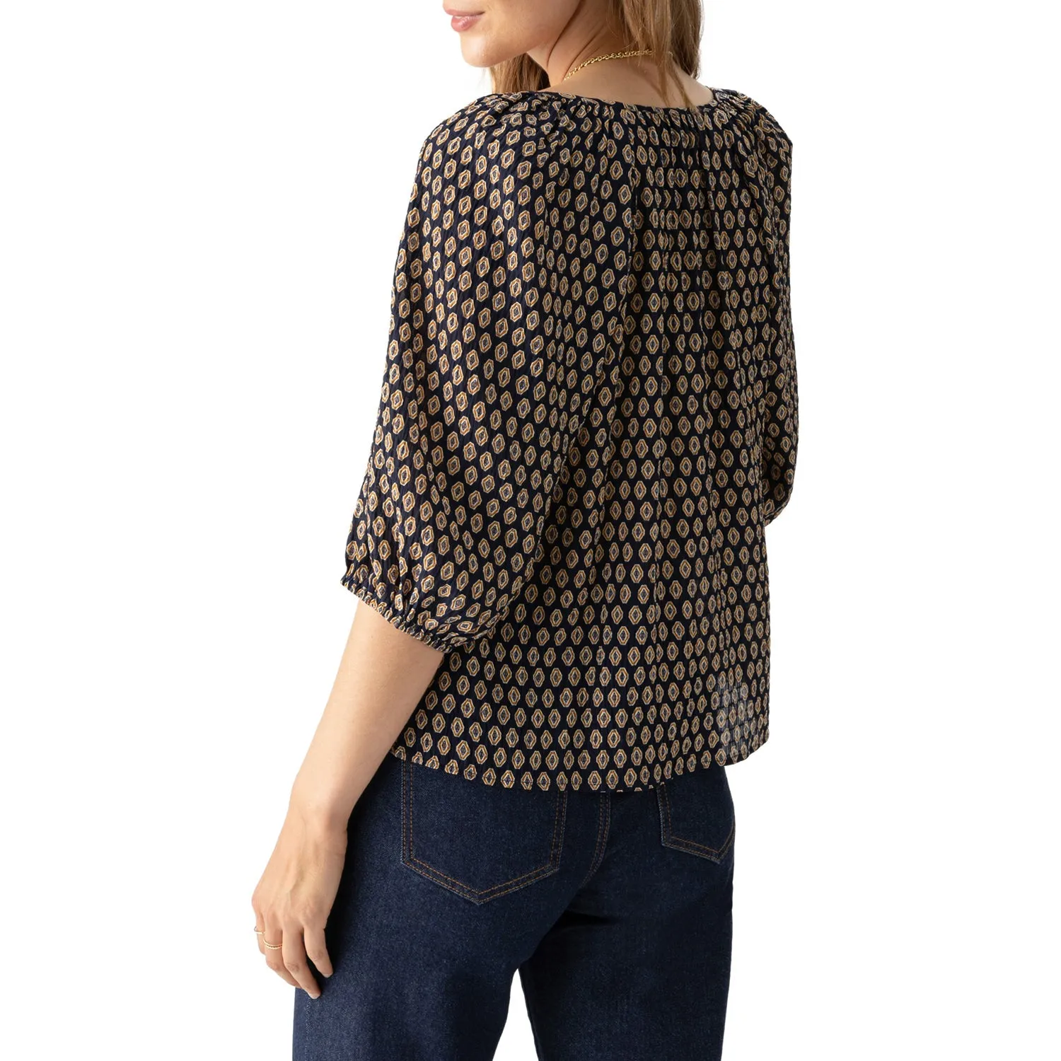 Sanctuary Blouson Top - Windchime sold by Boutique with Grace product image thumbnail 3