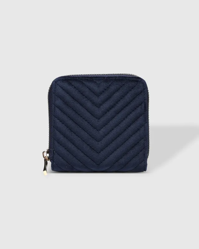 Louenhide Juniper Jewelry Case - Velvet Navy sold by Boutique with Grace