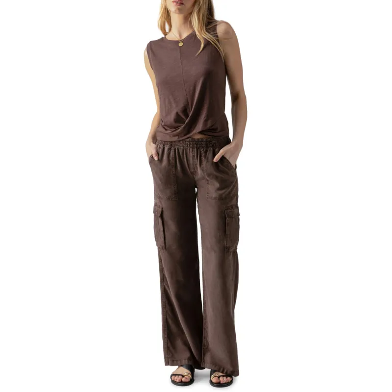 Sanctuary Relaxed Re-Issue Pant - Mud Bath sold by Boutique with Grace