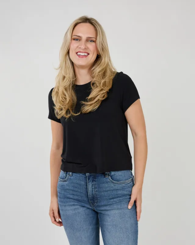 Shannon Passero Inspire Tee - Black sold by Boutique with Grace