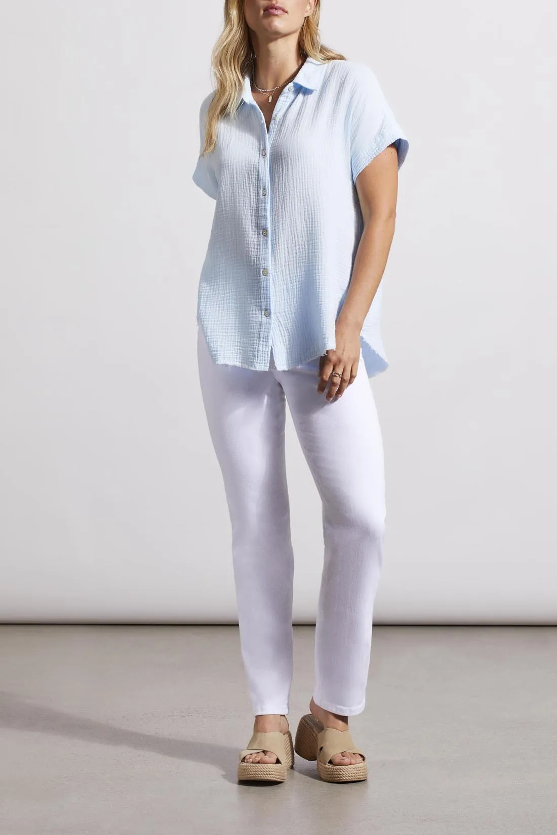 Tribal Kay Top - Blue Cloud sold by Boutique with Grace product image thumbnail 2