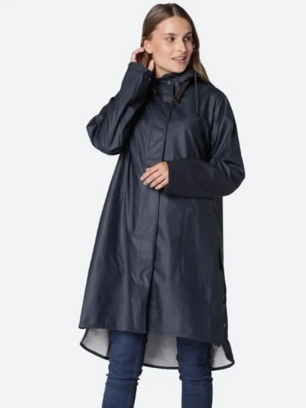 Ilse Jacobsen Raincoat - Dark Indigo sold by Boutique with Grace