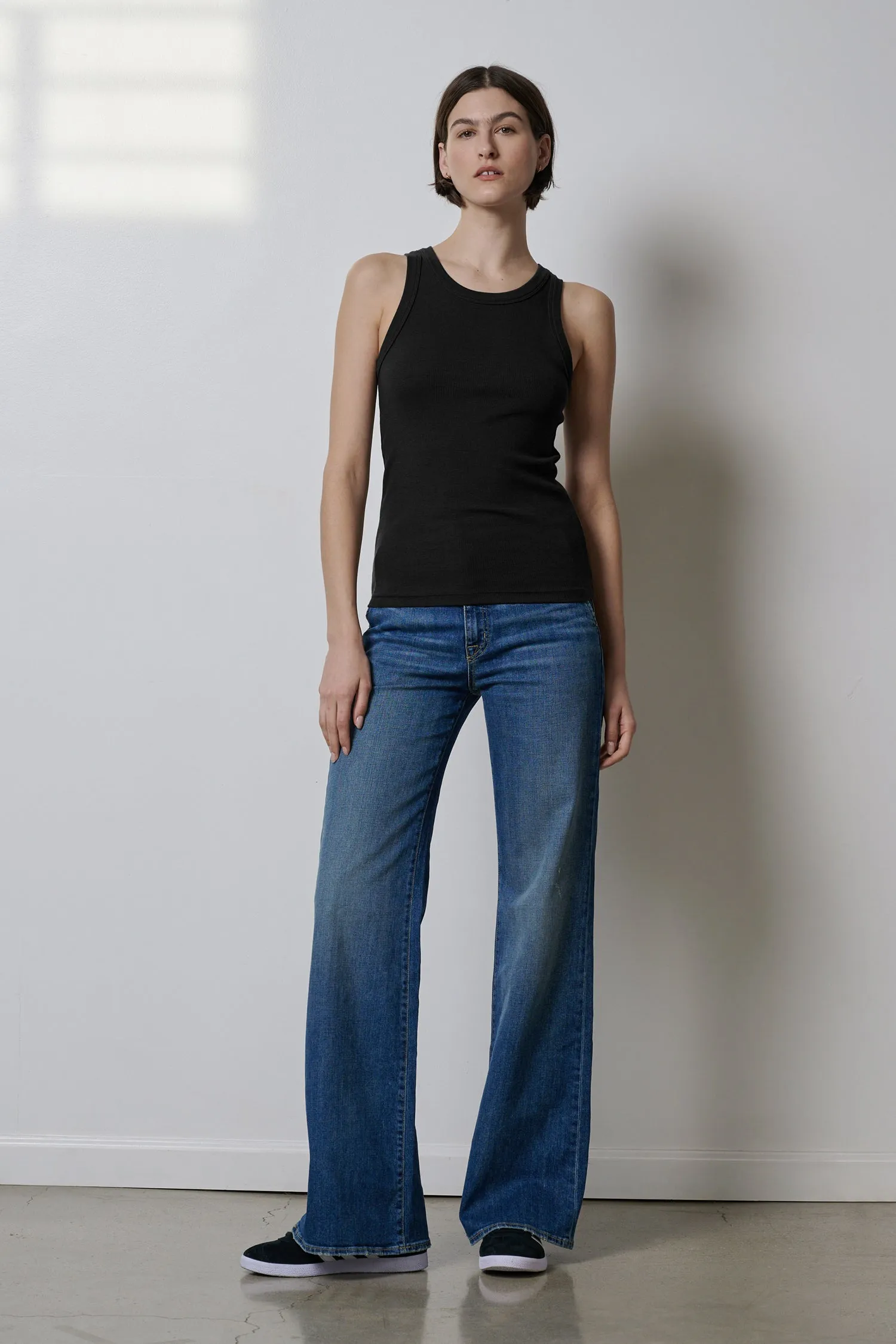 Velvet Cruz Modal Rib Tank - Black sold by Boutique with Grace product image thumbnail 2