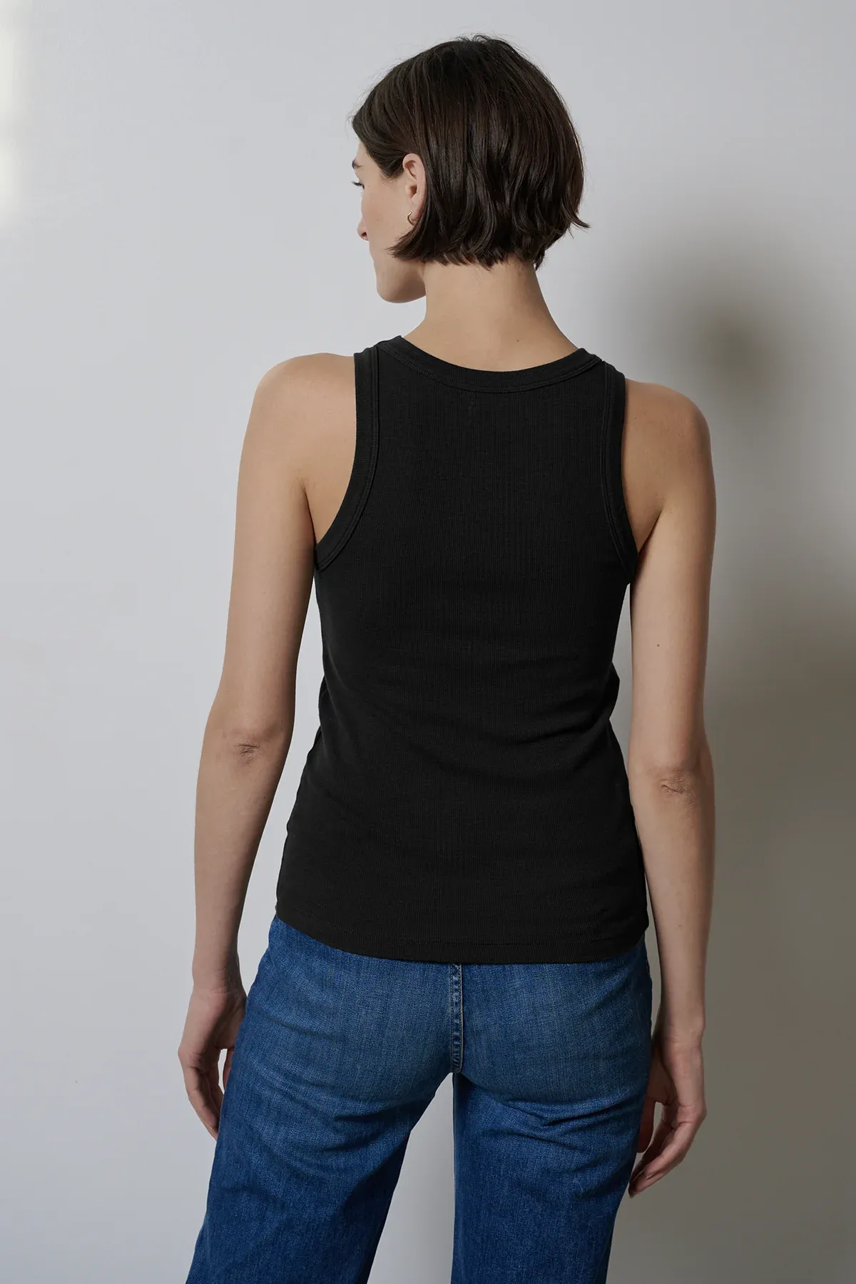 Velvet Cruz Modal Rib Tank - Black sold by Boutique with Grace product image thumbnail 4