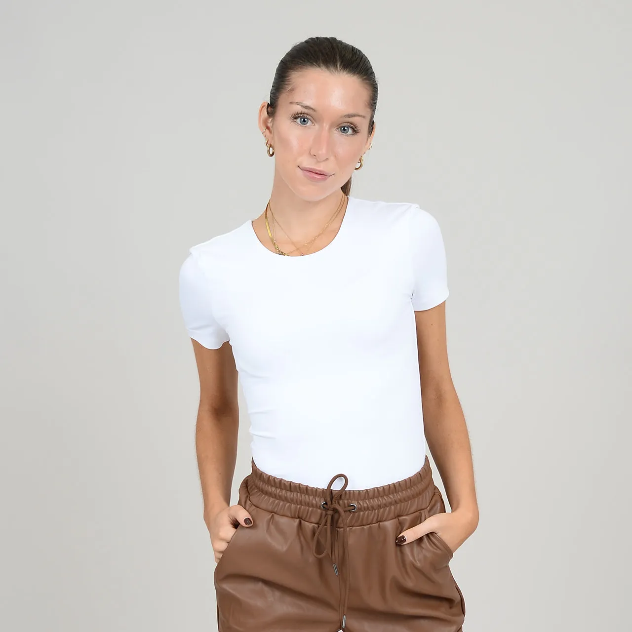 RD Second Skin Roxi Tee - White sold by Boutique with Grace product image thumbnail 4