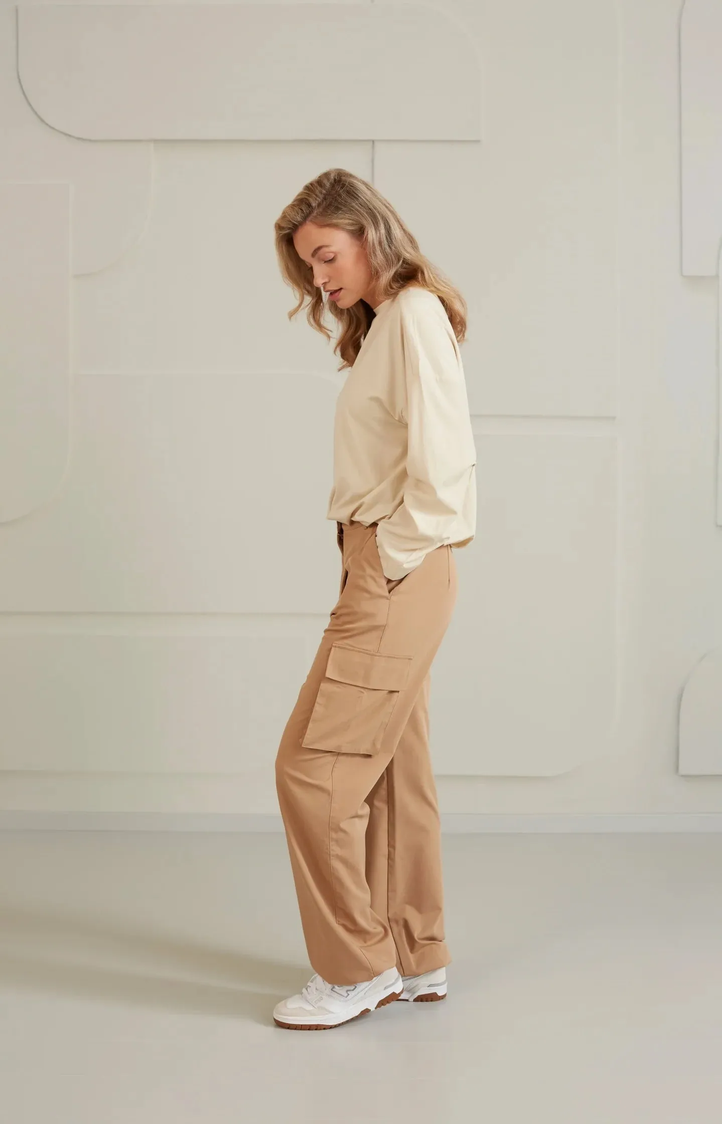 Yaya Pleated Top - Summer Sand sold by Boutique with Grace product image thumbnail 2