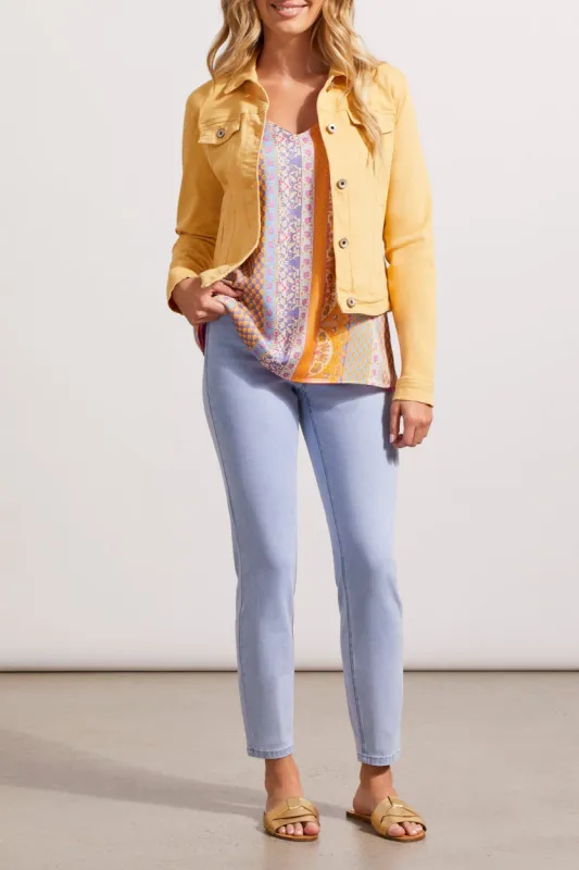 Tribal Icon Fit Pull On Jeans - Summer Blue sold by Boutique with Grace