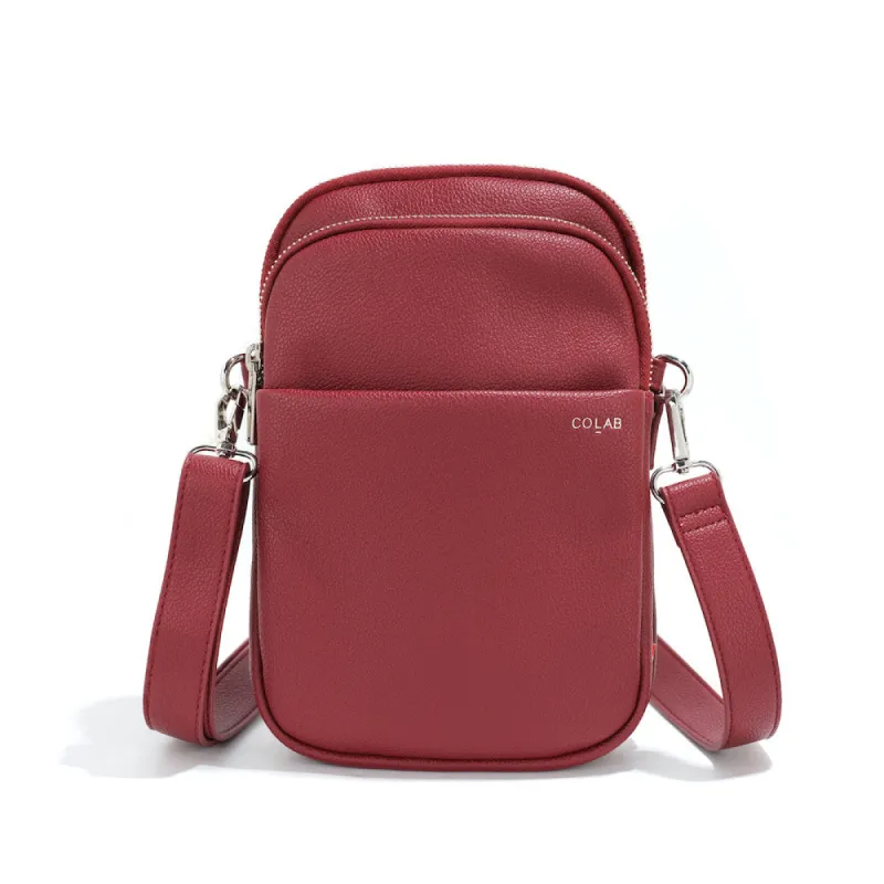 co-lab Park Lane Crossbody - Pomegranate sold by Boutique with Grace