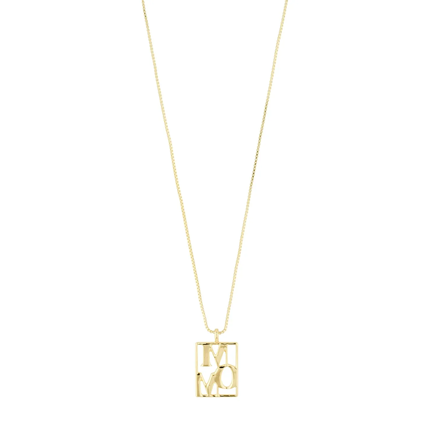 Pilgrim MOM Love Tag Necklace - Gold sold by Boutique with Grace product image thumbnail 2