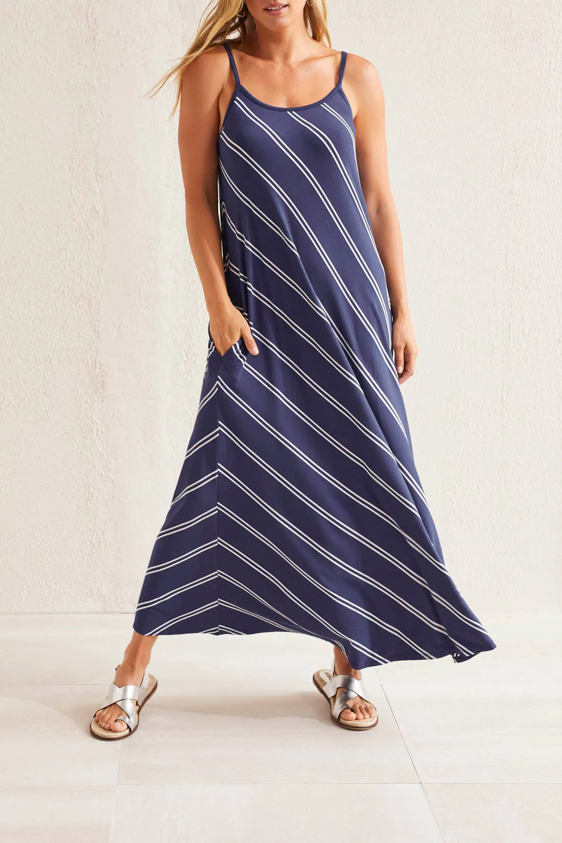 Tribal Jenna Dress - Jet Blue sold by Boutique with Grace product image thumbnail 2