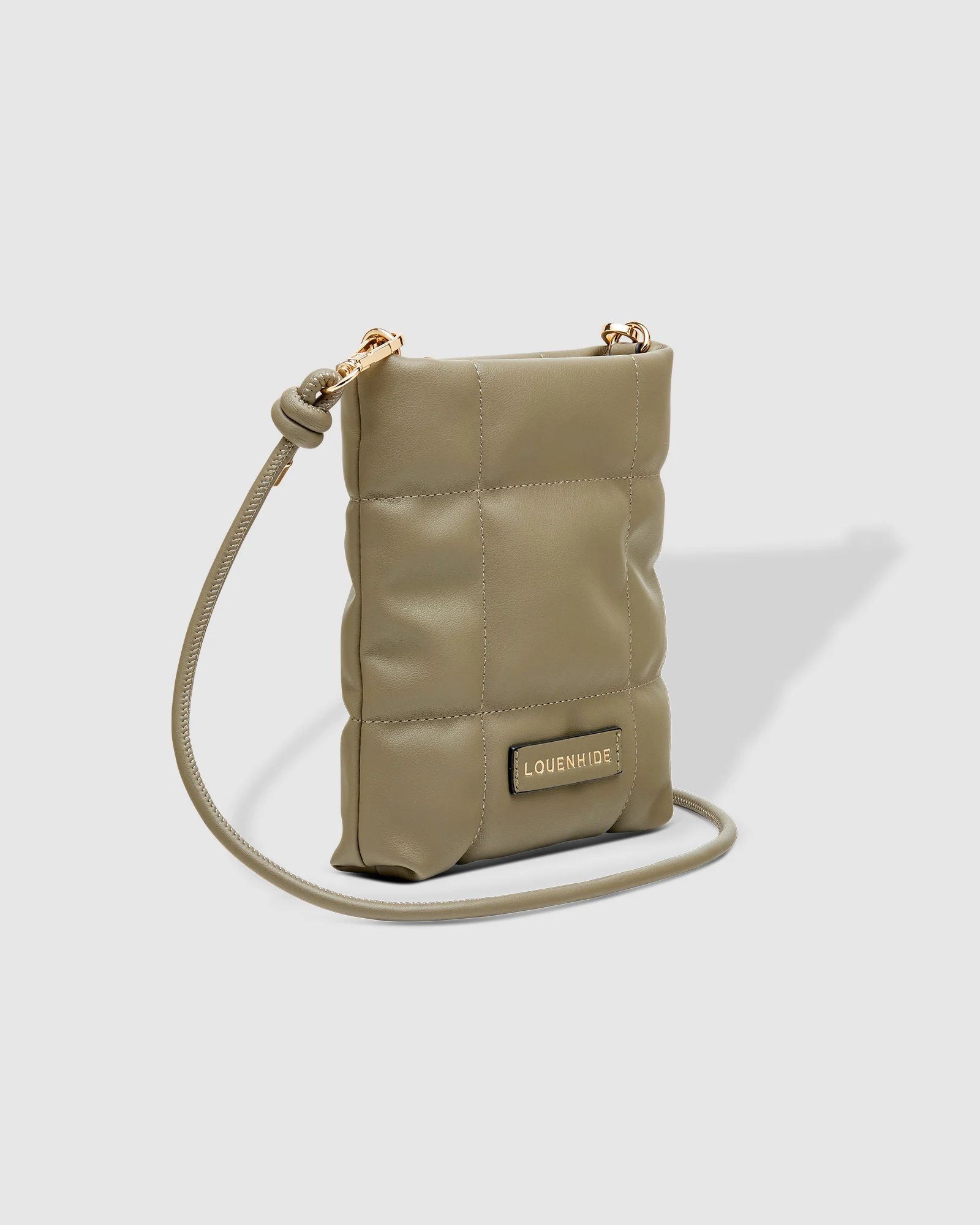 Louenhide Phoebe Phone Bag - Khaki sold by Boutique with Grace product image thumbnail 3