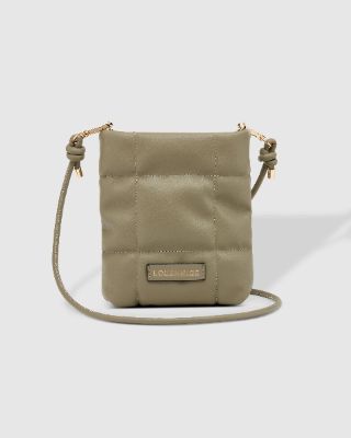 Louenhide Phoebe Phone Bag - Khaki sold by Boutique with Grace