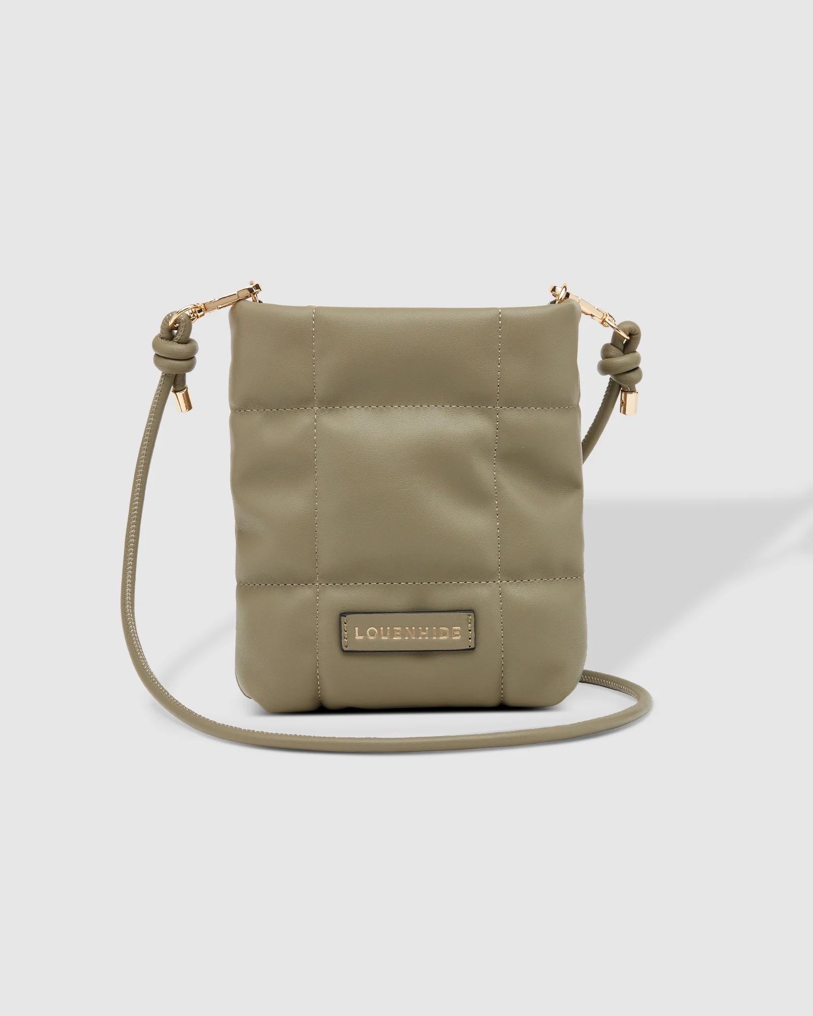 Louenhide Phoebe Phone Bag - Khaki sold by Boutique with Grace