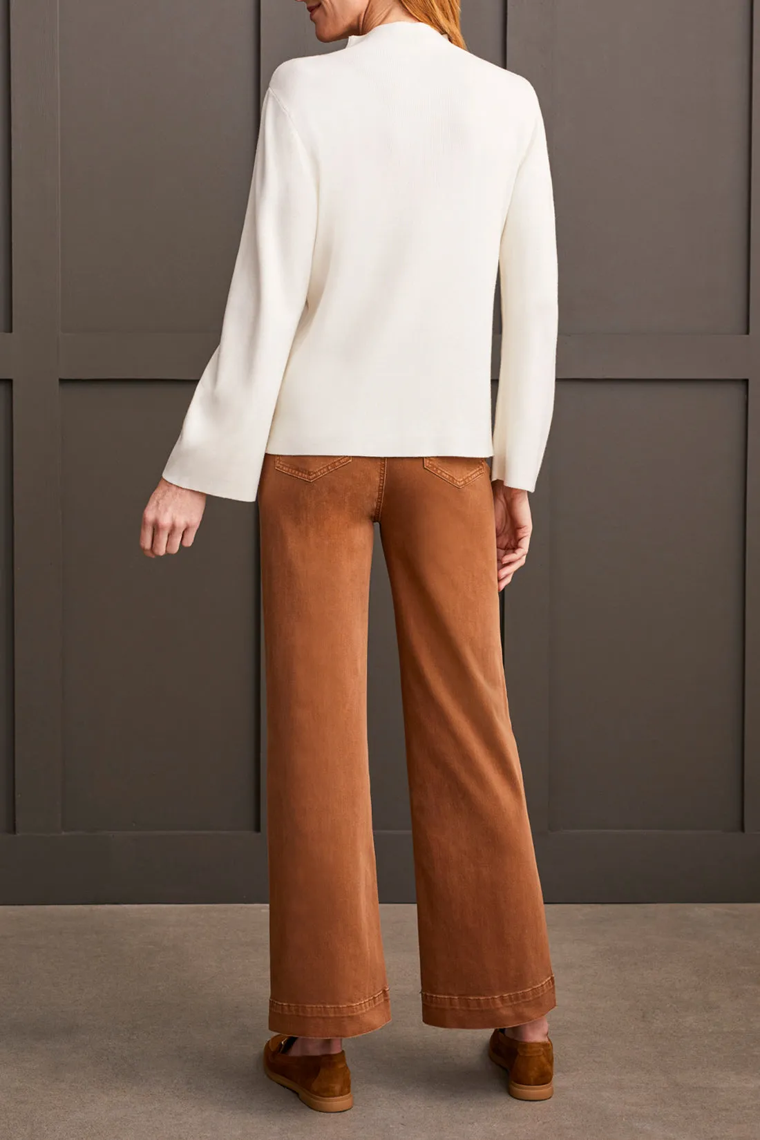 Tribal Magnolia Funnel Neck - Cream sold by Boutique with Grace product image thumbnail 4