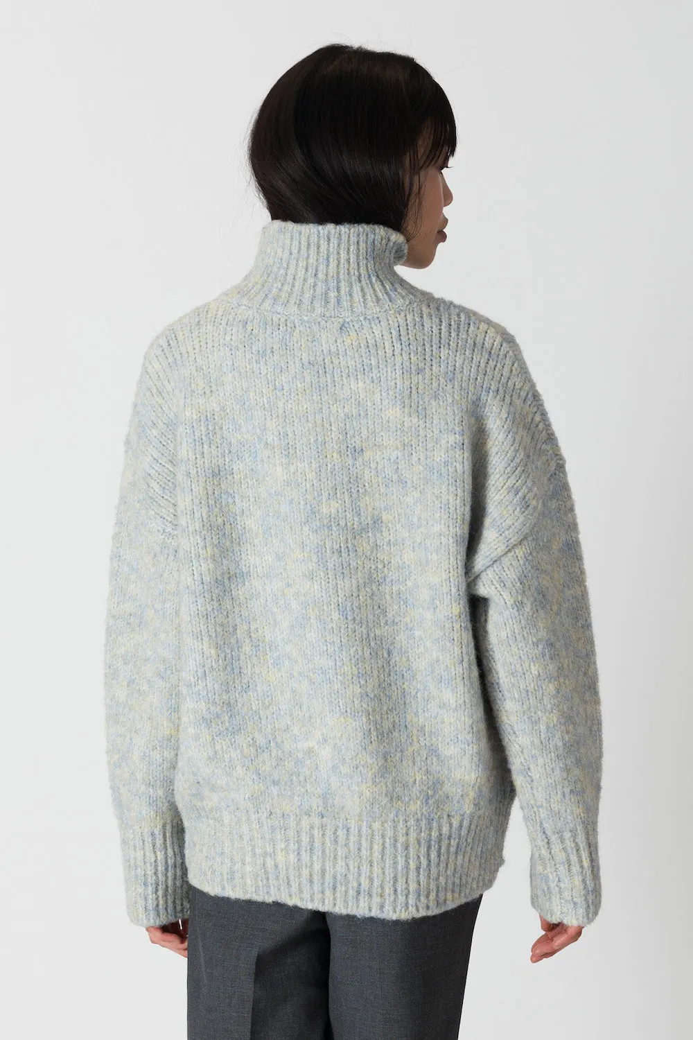 Lyla & Luxe Aggie Mockneck - Blue/Yellow sold by Boutique with Grace product image thumbnail 4