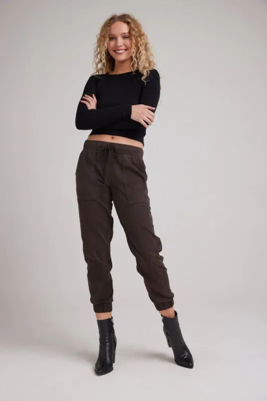 Bella Dahl Pocket Jogger - Quartz Brown sold by Boutique with Grace