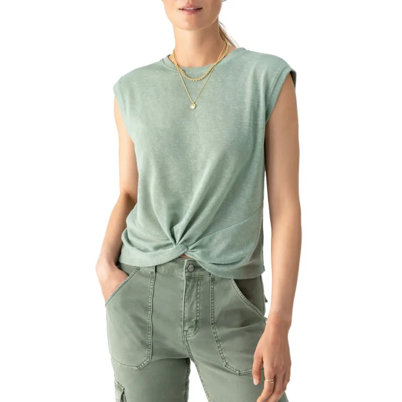 Sanctuary Knot Your Ordinary Top - Spruce sold by Boutique with Grace
