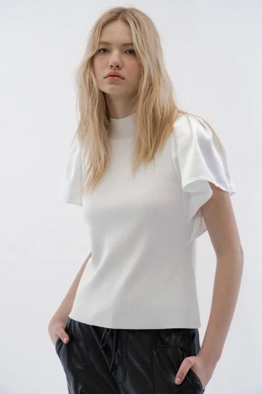 Melissa Nepton Maria Top - White sold by Boutique with Grace