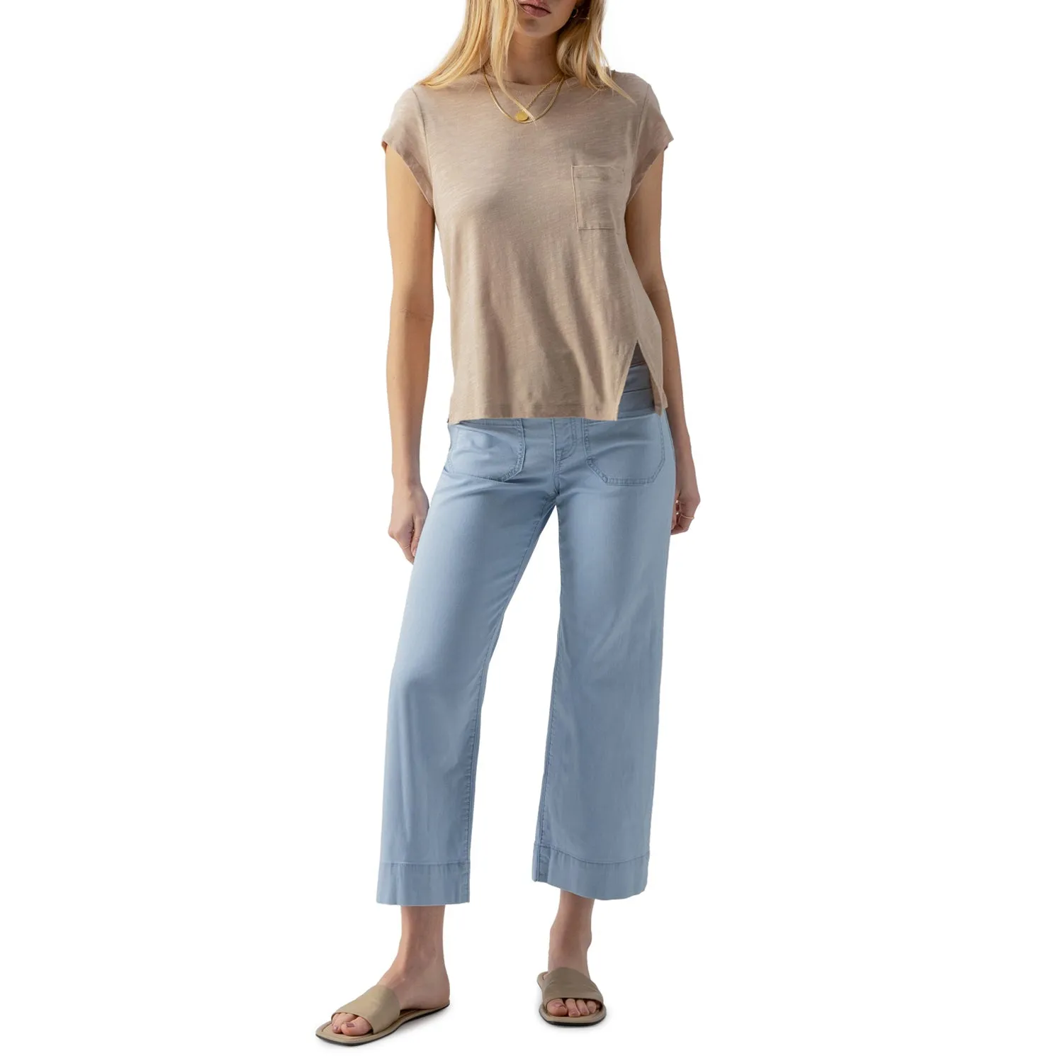 Sanctuary Under the Palms Tee - Sand sold by Boutique with Grace product image thumbnail 2