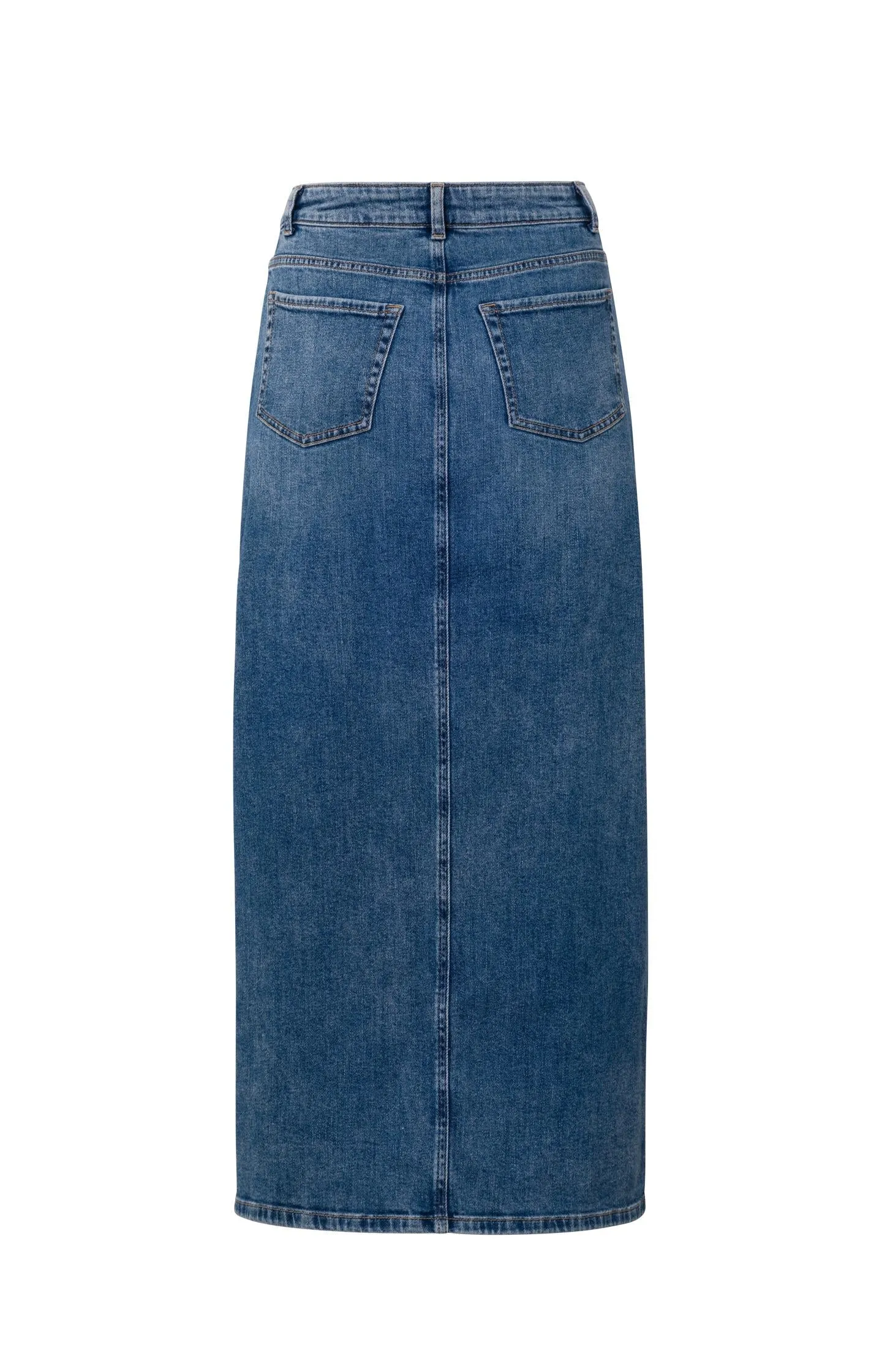 Yaya Denim Maxi Skirt - Blue Denim sold by Boutique with Grace product image thumbnail 3