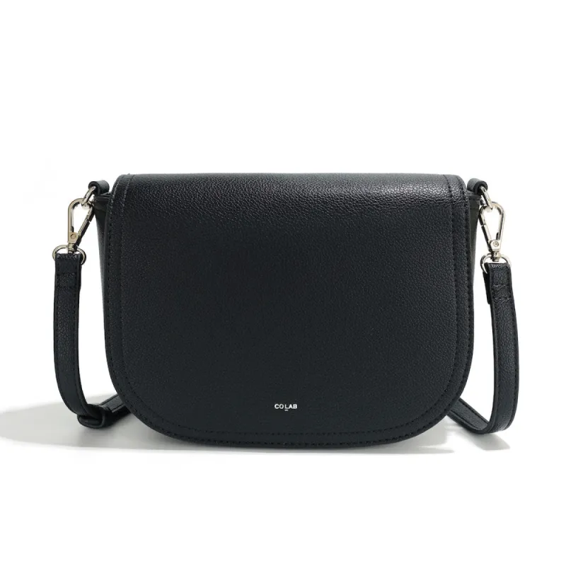 co-lab Janni Flap Crossbody - Black sold by Boutique with Grace