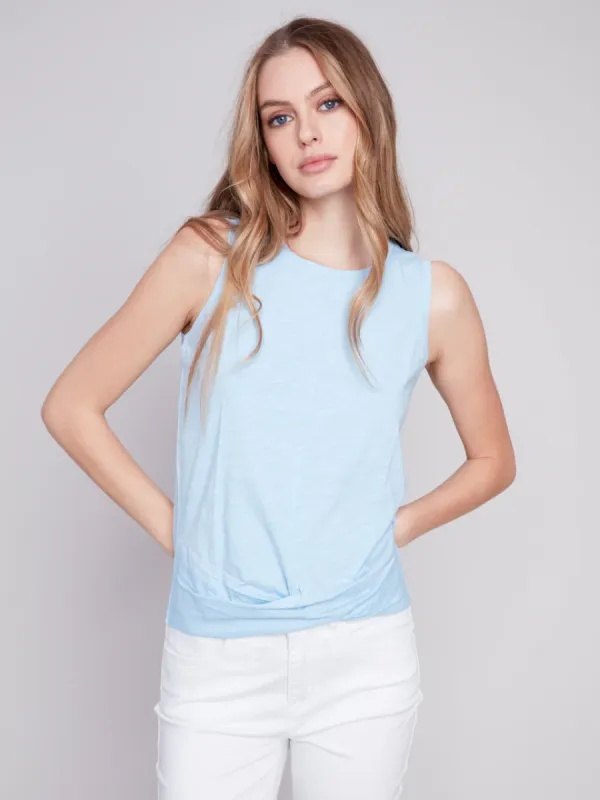 Charlie B Tank - Sky sold by Boutique with Grace
