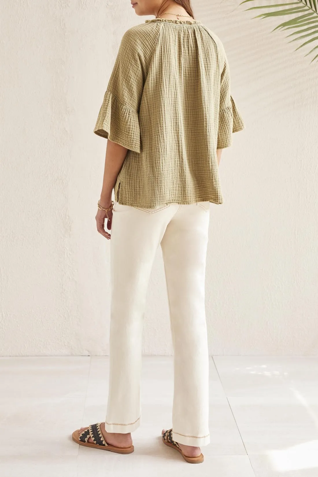 Tribal Kenzy Blouse - Cactus sold by Boutique with Grace product image thumbnail 4