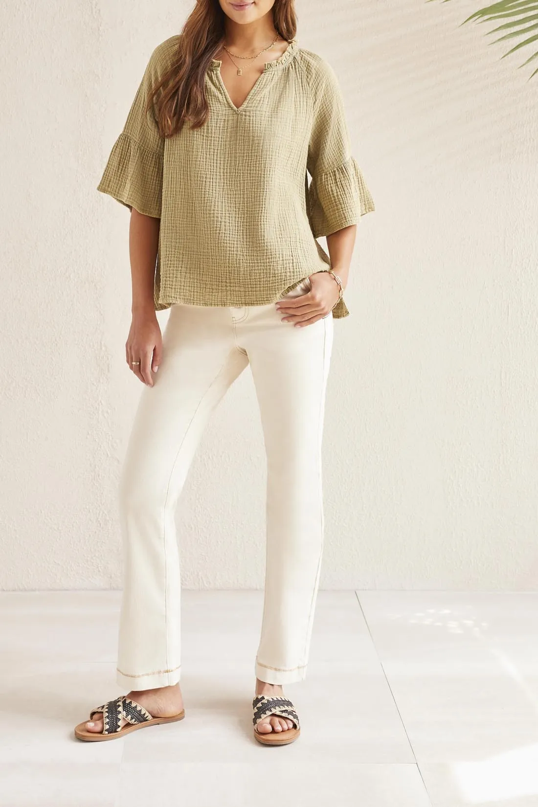 Tribal Kenzy Blouse - Cactus sold by Boutique with Grace