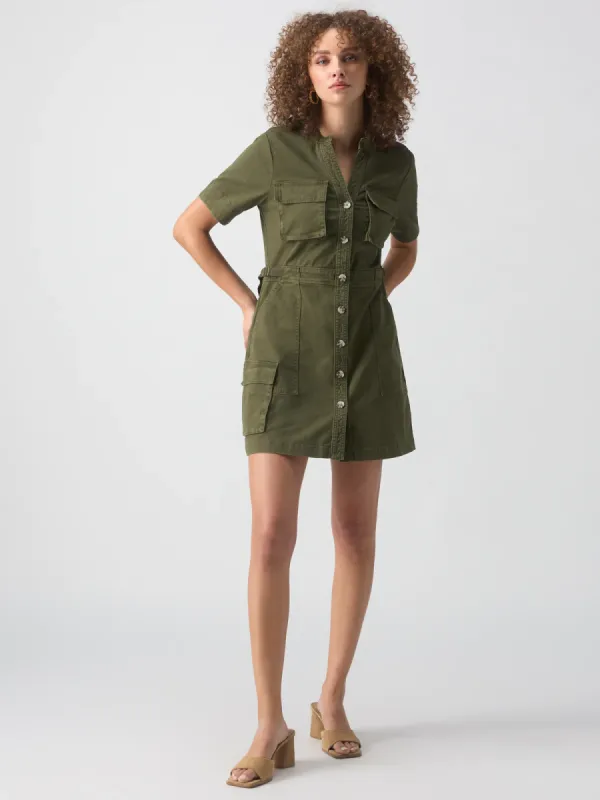 Sanctuary Re-Issue Dress - Burnt Olive sold by Boutique with Grace