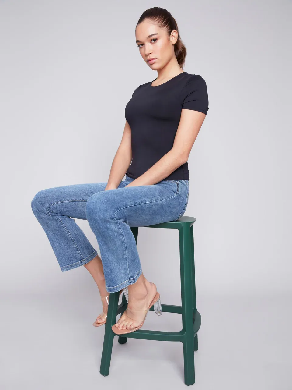 Charlie B Bootcut Stretch Denim - Medium sold by Boutique with Grace product image thumbnail 2