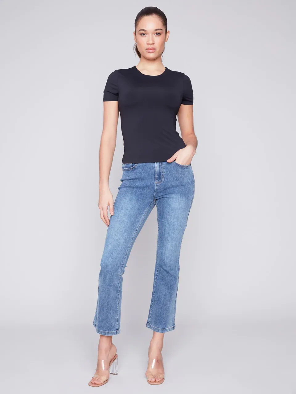 Charlie B Bootcut Stretch Denim - Medium sold by Boutique with Grace