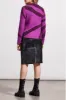 Tribal Pyper Mock Neck Sweater - Bright Violet sold by Boutique with Grace