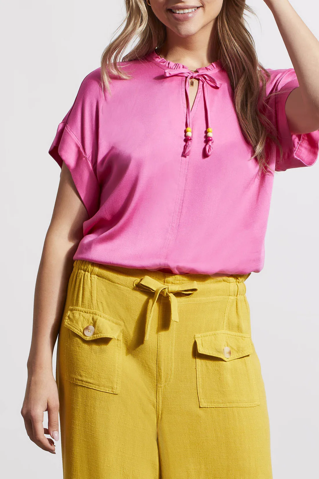 Tribal Darcy Blouse - Pink sold by Boutique with Grace