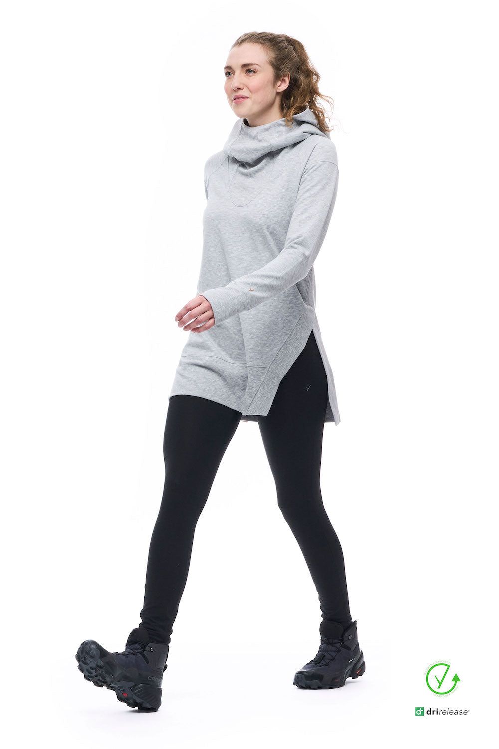 Indyeva Timea II Tunic - Grey Heather sold by Boutique with Grace product image thumbnail 2