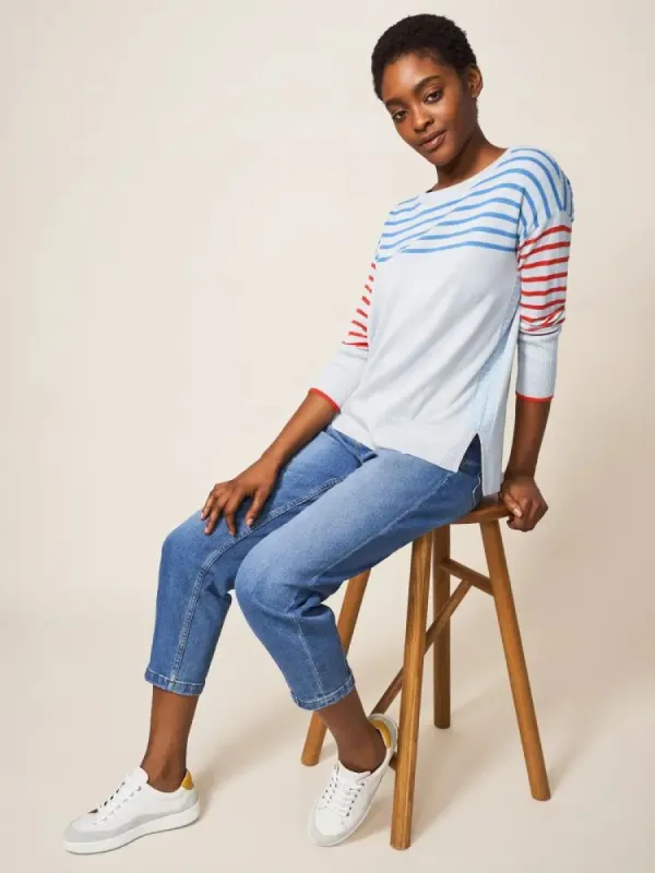 White Stuff Olive Jumper - Grey Multi sold by Boutique with Grace