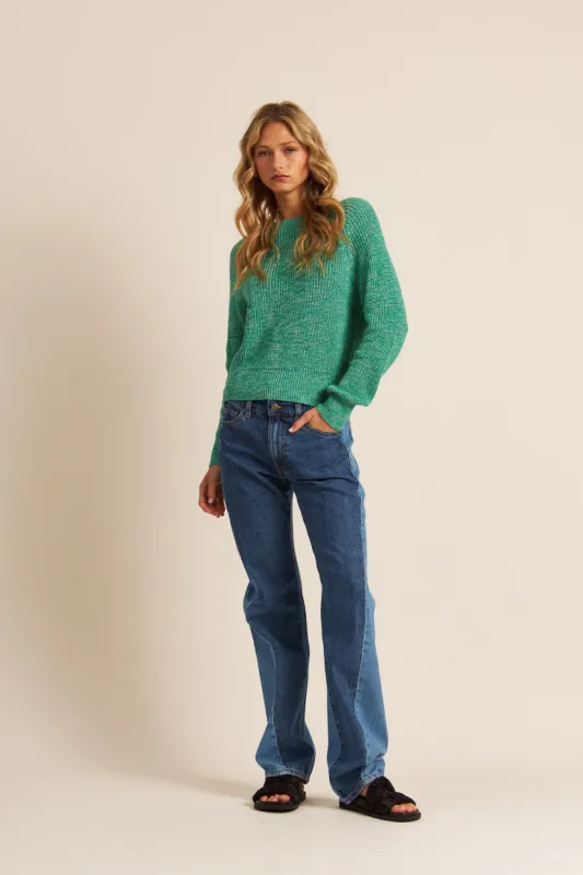 John & Jenn Silas Sweater - Lucky Charm sold by Boutique with Grace