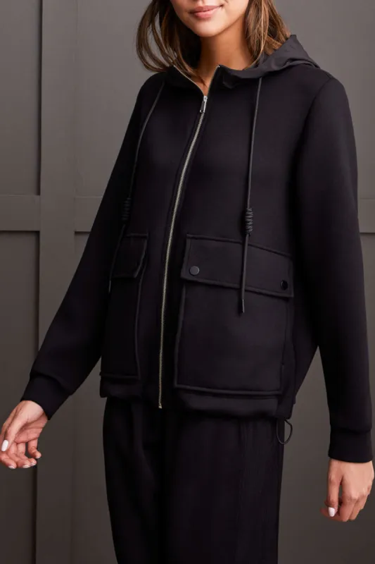 Tribal Saylor Zip Jacket - Black sold by Boutique with Grace