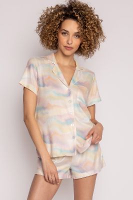 PJ Salvage Wavy Boho Chic PJ Set - Butter sold by Boutique with Grace