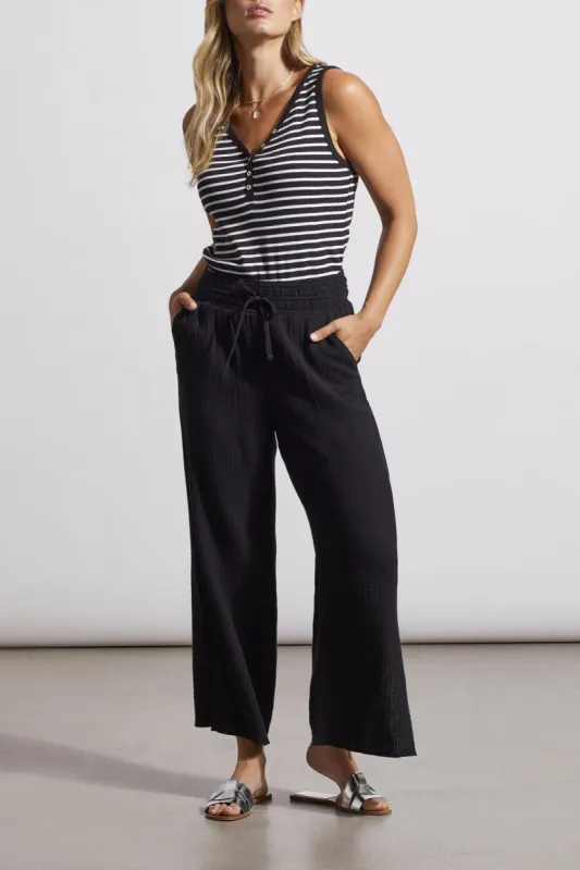 Tribal 2 Ways Wide Leg Pant - Black sold by Boutique with Grace