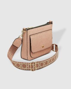 Louenhide Lizzie Crossbody Bag - Blush sold by Boutique with Grace