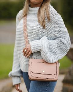 Louenhide Lizzie Crossbody Bag - Blush sold by Boutique with Grace