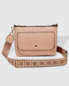 Louenhide Lizzie Crossbody Bag - Blush sold by Boutique with Grace