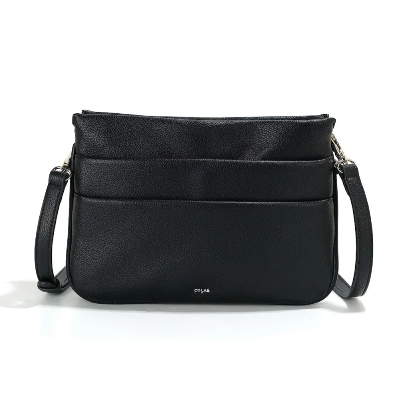 co-lab Nina Crossbody - Black sold by Boutique with Grace