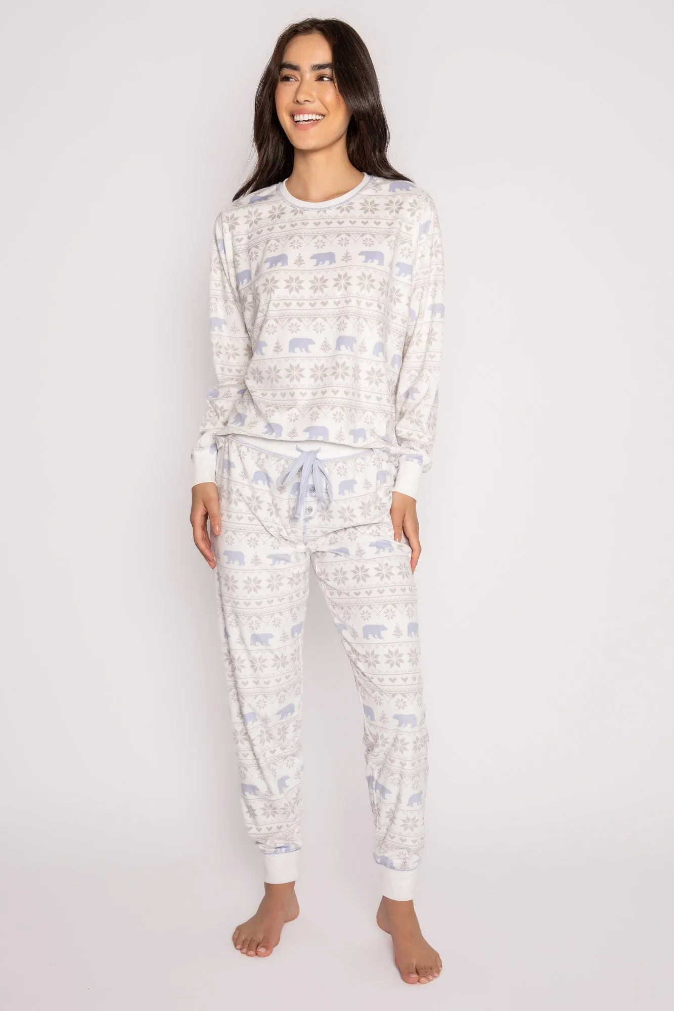 PJ Salvage Polar Express Lounge Set - Ivory sold by Boutique with Grace