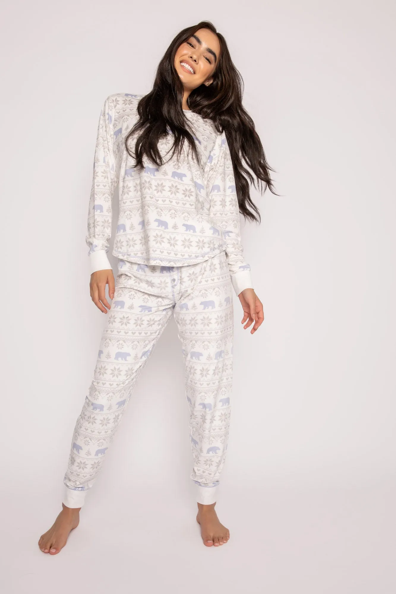 PJ Salvage Polar Express Lounge Set - Ivory sold by Boutique with Grace product image thumbnail 5