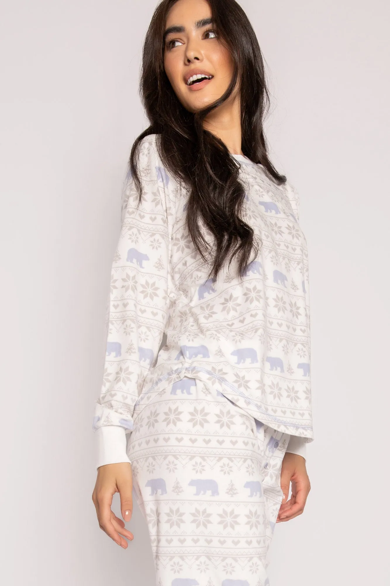 PJ Salvage Polar Express Lounge Set - Ivory sold by Boutique with Grace product image thumbnail 3