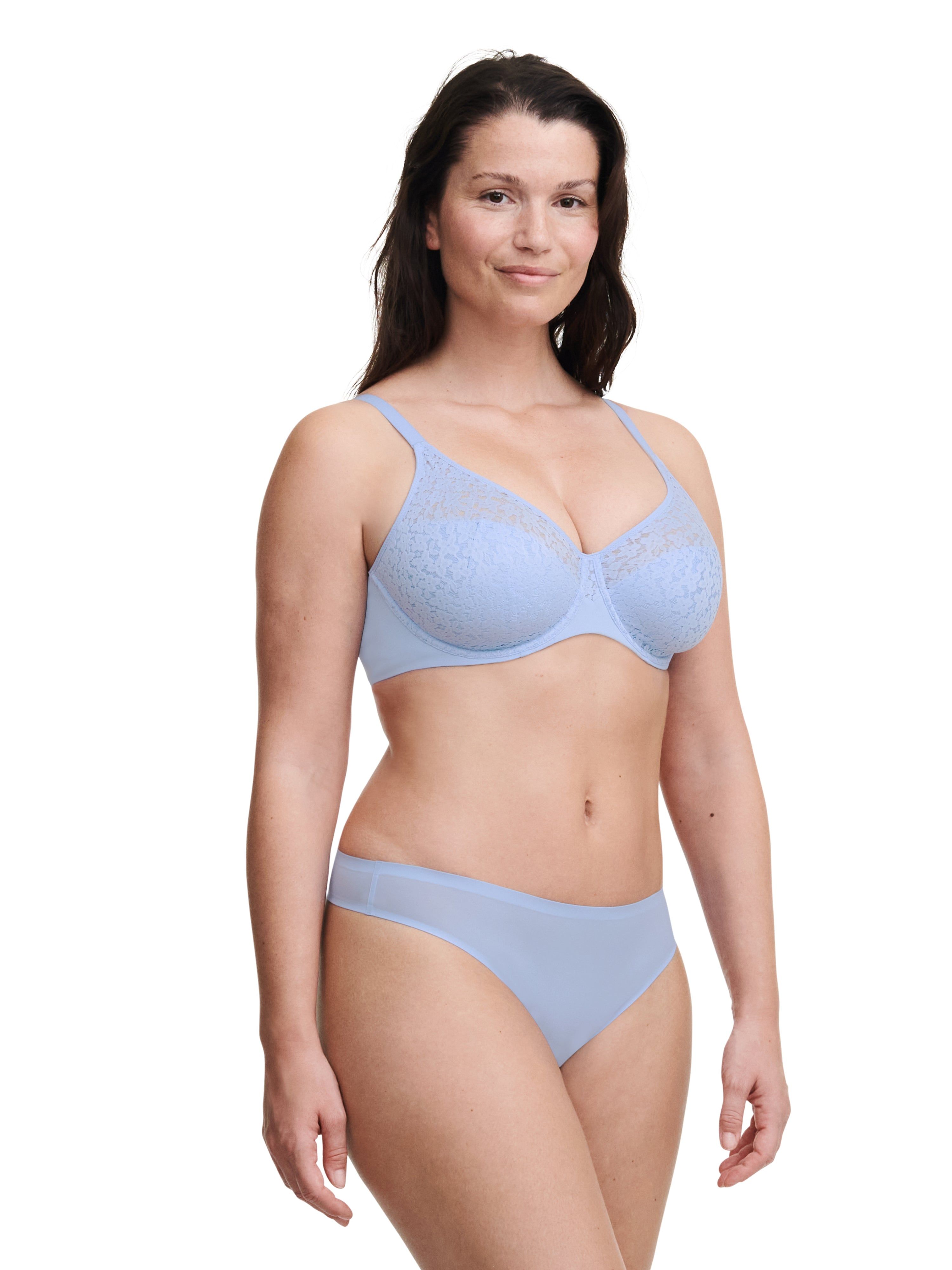 Chantelle Norah Covered Moulded Bra - Lilac sold by Boutique with Grace product image thumbnail 5