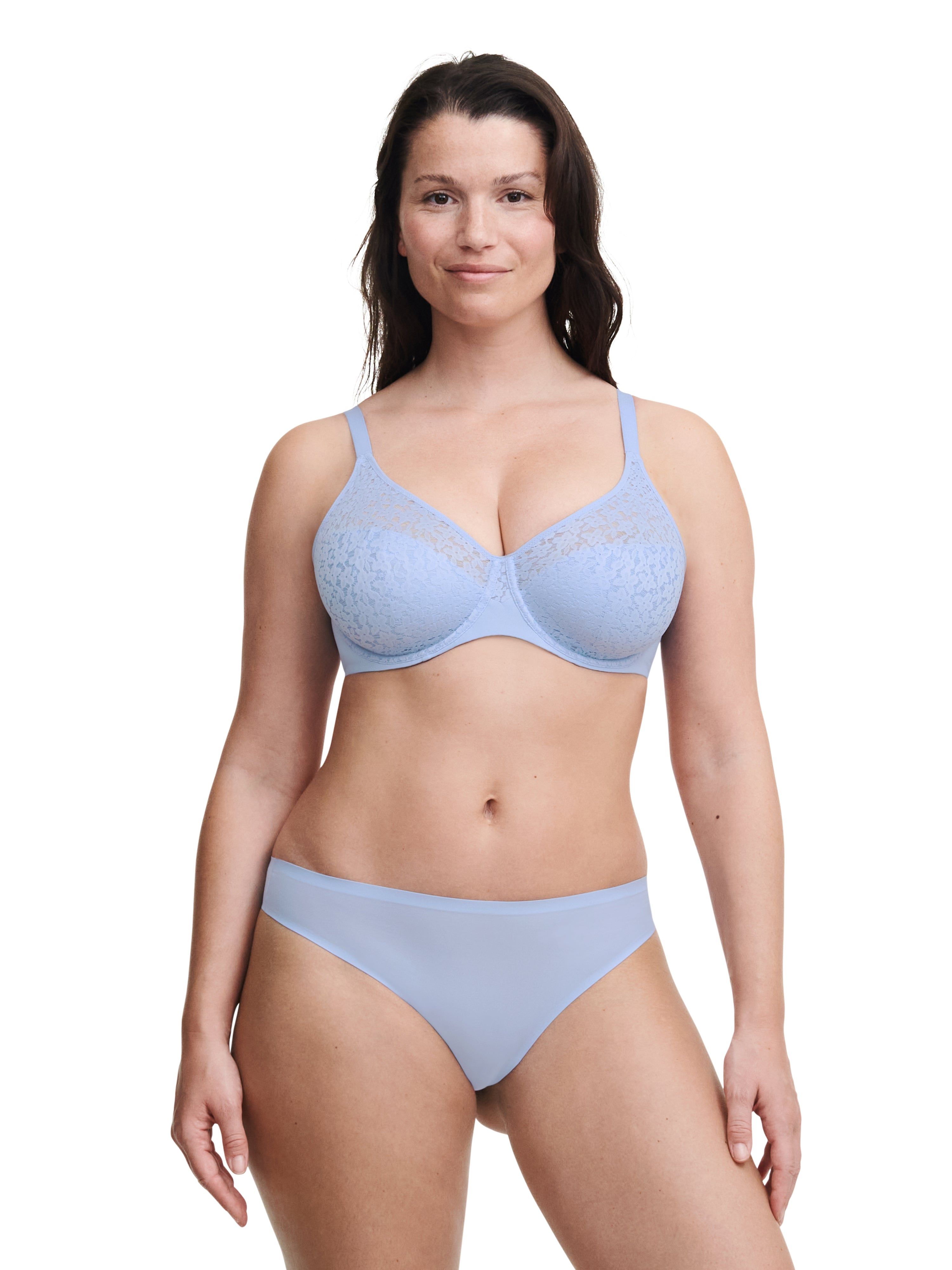 Chantelle Norah Covered Moulded Bra - Lilac sold by Boutique with Grace product image thumbnail 4