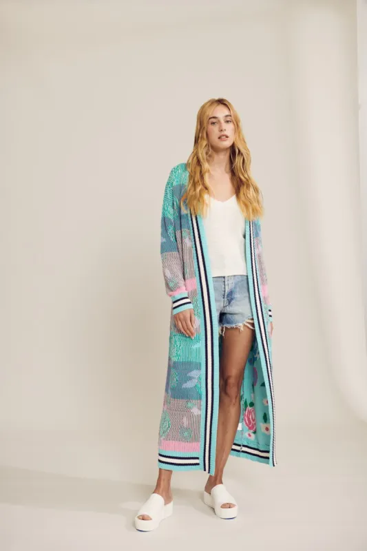 John & Jenn Aspen Cardi - Rainforest sold by Boutique with Grace