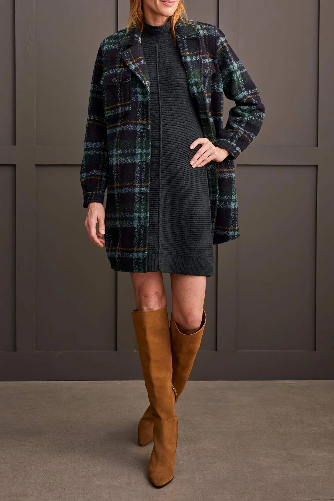 Tribal Emme Notch Collar Jacket - Alpine Green sold by Boutique with Grace product image thumbnail 2